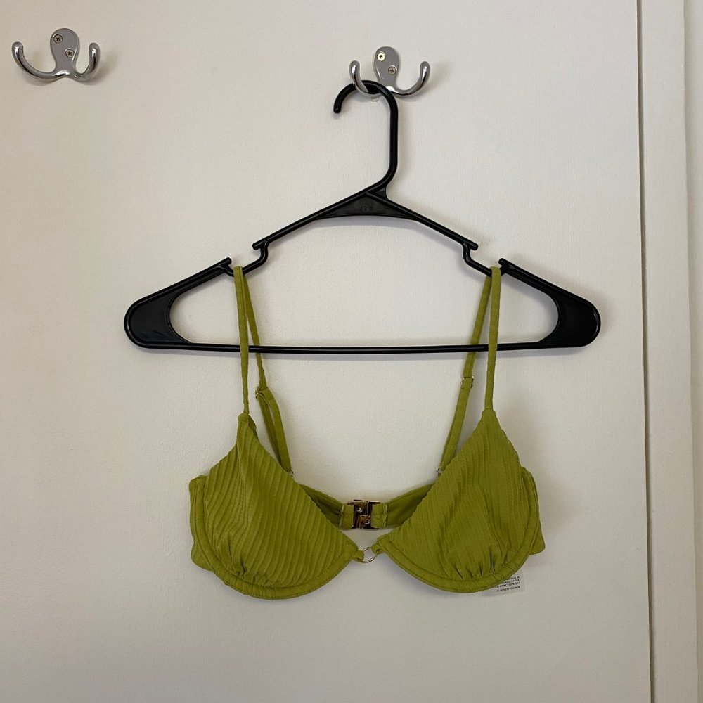 Glassons Green Bikini Top